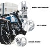 CGEAMDY Pack of 2 Motorcycle Indicator Bracket, Motorcycle Headlight Holder