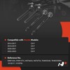 A-Premium Set of 4, Front Inner Outer Tie Rod End