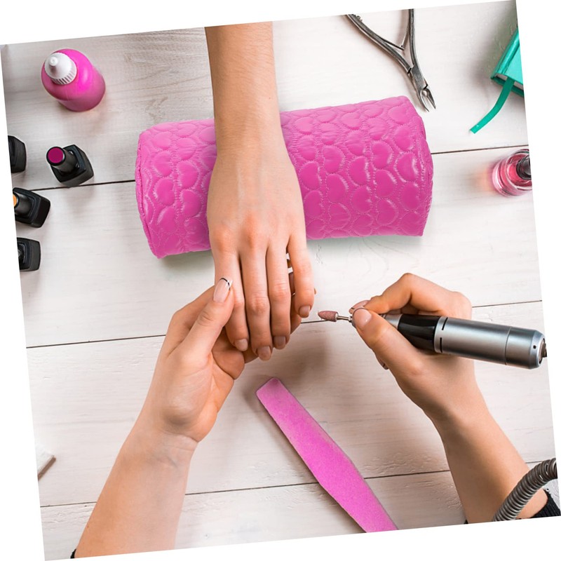 IWOWHERO Nail Arm Rest Cushion for Manicure Comfortable Pu Hand