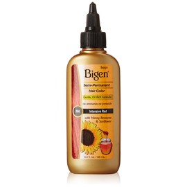 Bigen Semi Permanent Hair Color, Intense Red, 3.0 Ounce