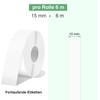 SUPVAN Thermal Label Tape, E10/16 Labels, Continuous Label Tape, 15