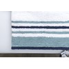 BALTIC LINEN COMPANY, Waves Bath Rug, Blue