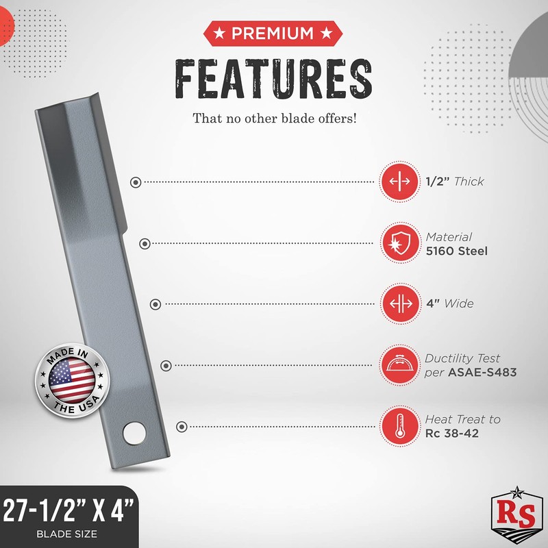 Rhino Blade Pair 0582010332P, CW Updraft