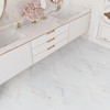 VEELIKE 4 Pack Pink and White Marble Peel and Stick