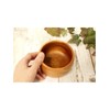 Emery Shokai Wooden Dinnerware Egg Bowl Approx. Length 3.5 x