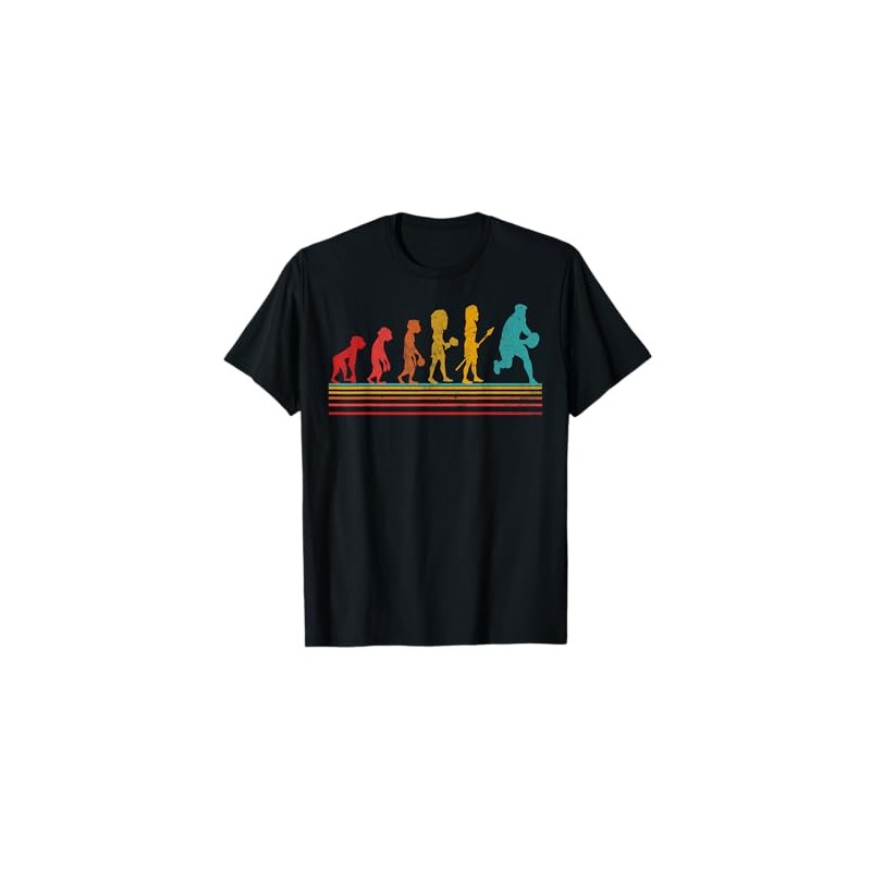 Rugby Rugbista Vintage Divertente Regalo Maglietta