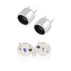 hiBCTR 20PCS TCT40-16R/T 16mm Split Ultrasonic Sensor Probe Kit -