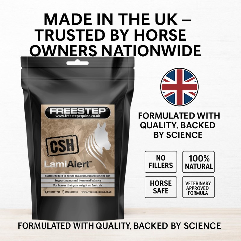 Freestep LamiAlert CSH – Cushings Support for Horses | Reduces