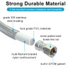 TTFLEX Dishwasher Installation Kit, 10 FT Stainless Steel Braided Hose