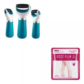 Misorel Rodillo Lima Para Pies Eléctrico Exfolia + Mascarilla De Pie