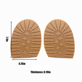 Gulelayar Anti-Slip Shoe Insert, Yellow, 20 in