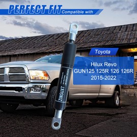 ZINSUXT Tailgate Assist for Toyota Hilux Revo GUN125 125R 126 126R 2015-2022 Tailgate Shock Tailgate Auxiliary Damping Strut Truck Tail Gate Lift Assist Accessories (Left and Right)