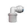 1/10.2 cm Winkelverschraubung mit Steckverbindung für Wasserfiltergehäuse mit 1/4 Zoll