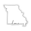 Squiddy Missouri Home - Vinyl Sticker for Car, Laptop, Notebook (5" Tall)