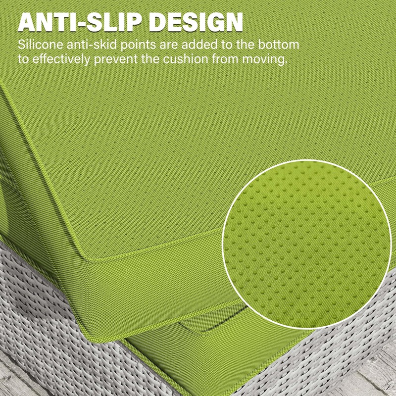 Pakunoda 8 pcs Outdoor Cushion Slipcovers Outdoor Patio Cushions Covers
