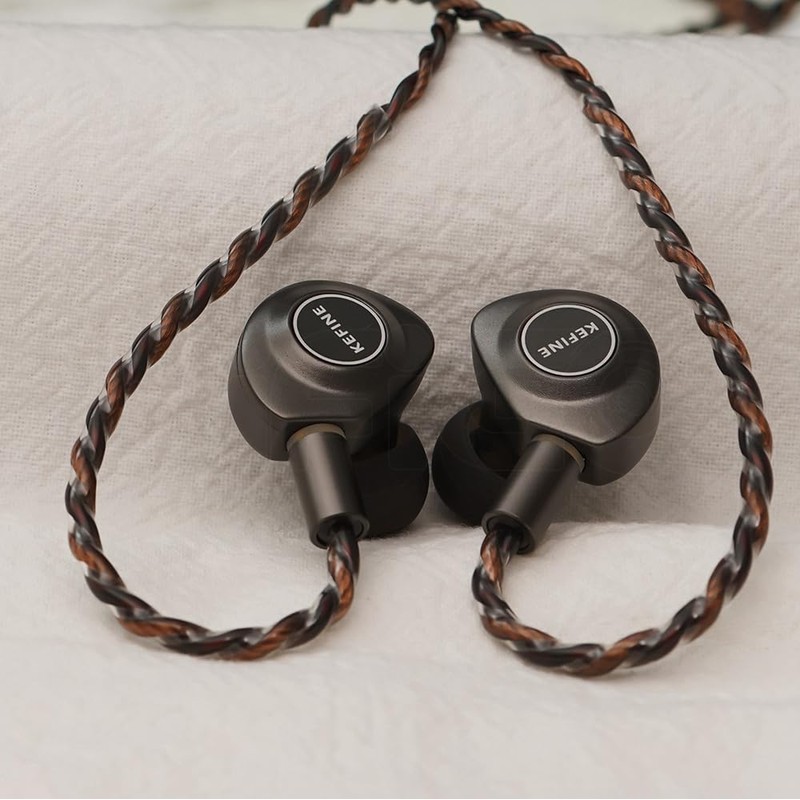 HiFiGo Kefine Delci Single 10mm Dynamic Driver In-Ear Monitor, 1DD
