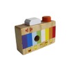GoodPlay Cartoon Mini Wooden Camera Toy with Multi-Prism Kaleidoscope Pictures