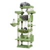 Gitelsnour Cat Tree for Indoor Cats Large Adult, 74" Cat