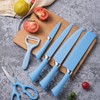 Colorful 6 Piece Knife Set Stainless Steel Practical Kitchen Knife