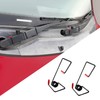 QZTYTY 2PCS Windshield Wiper Arm Pressure Spring Booster, Windshield Wiper