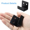 Moicstiy 6 Pack Wall Hanger Fastener, Stainless Steel Wall Mount