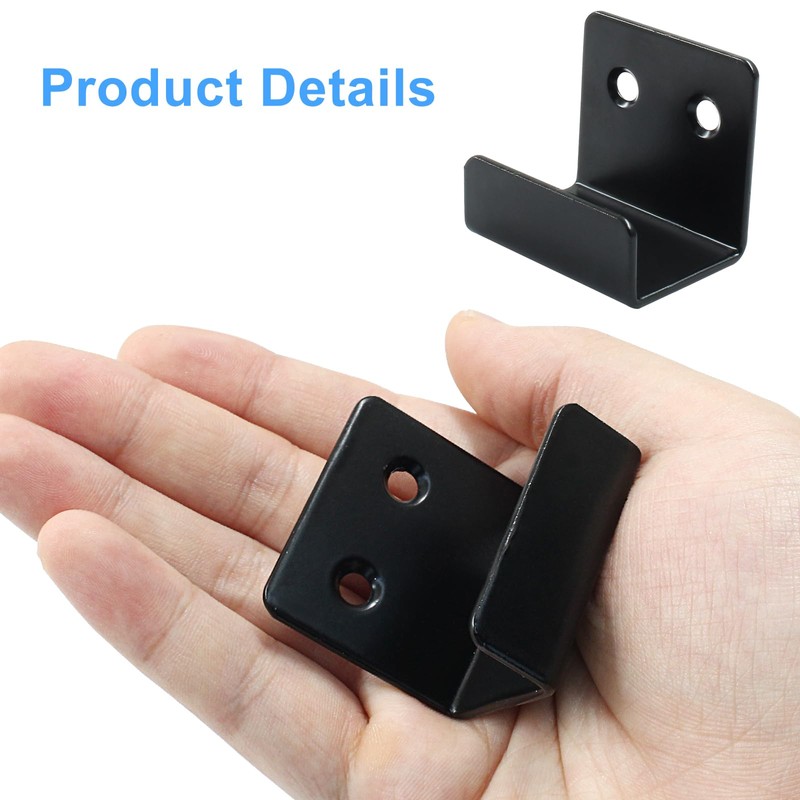 Moicstiy 6 Pack Wall Hanger Fastener, Stainless Steel Wall Mount