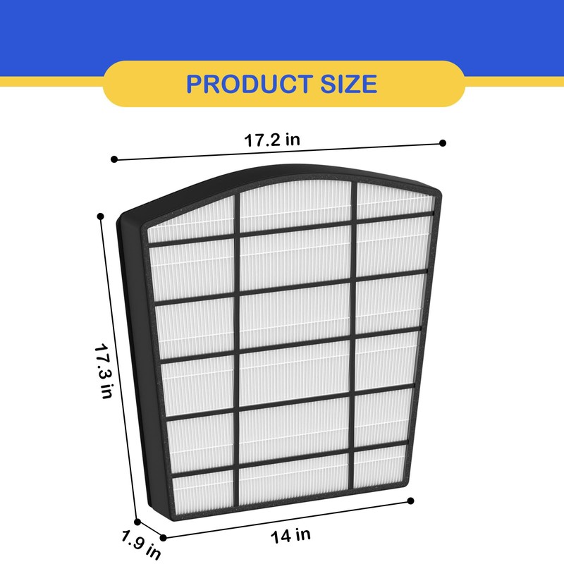 Roninby True HEPA Filter Replacement Compatible with LivePure Bali Series