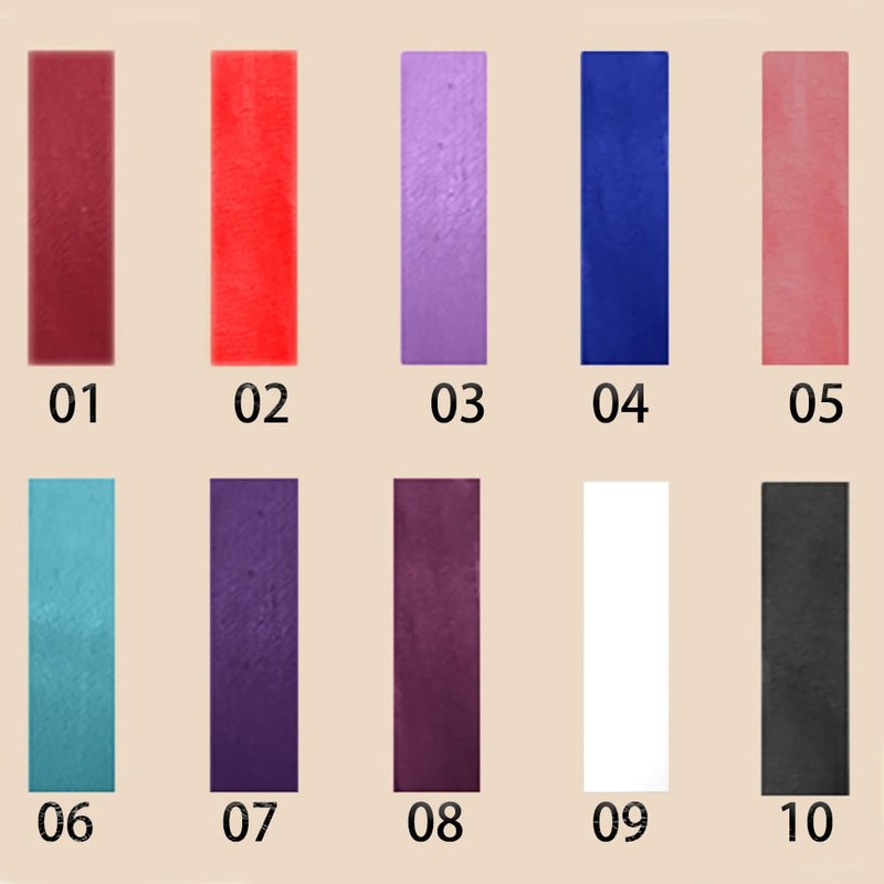 SeleneTenderaes 10-color matte non-stick cup lip glaze non-decolorizing lip gloss