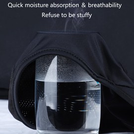 Qrity 2 Piezas Sombrero Pirata para Mujer y Hombre, Forro para Casco de Enfriamiento, Gorro de Ciclismo, Secado Rápido, Transpirable y Suave, Adecuado para Actividades de Interior y Exterior