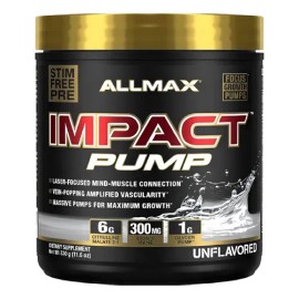 Allmax Impact Pump 300 Gr Citrulina Malato Sabor Sin Sabor