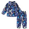 LZH Bambini Impermeabile Ragazzi Giacca con Cappuccio Dinosauro Cappotto +