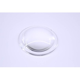High Power 30mm LED Lens 30MM Smooth Optical Glass Convex Lens Pack of 2