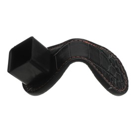 SAFIGLE Ergonomic Leather Chalk Holder for Pool Cues Durable Billiard Accessory Portable Design Fit for Standard Chalks Easy to Carry and Store