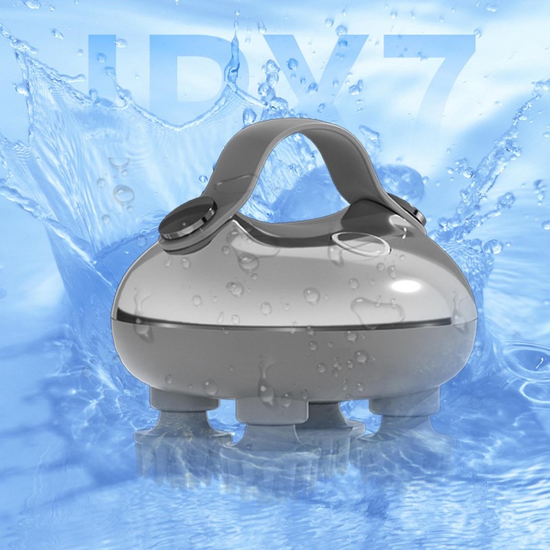 Electric Scalp Massager Far Infrared Hot Compress 3 Modes IPX7