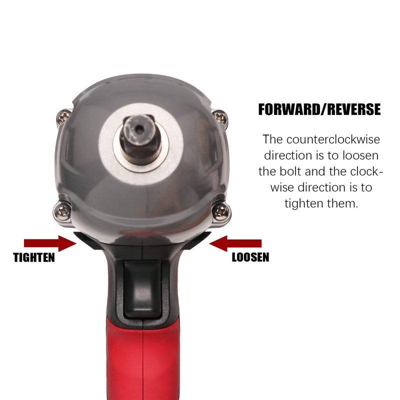 GETUHAND Electric Impact Wrench 1/2 Inch & 12 Volt 400N.M