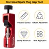 Toolwiz Spark Plug Gap Tool with 32 Blade Steel Feeler
