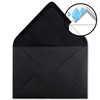 FarbenFroh by GUSTAV NEUSER Briefumschläge in Schwarz - 50 Stück