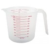 1L Plastic Measuring Jug with Clear Measurements displayed in ml,