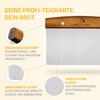 BREADLYST - Premium Dough Card Dough Scraper Made of Stainless