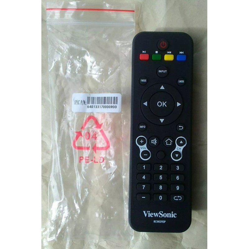 ViewSonic RC00295P Remote Control New P/N 640133170000R0