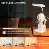 Necomi LED Desk Lamp,3 Color Mode,with Pen Holder and Phone