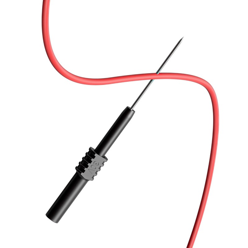 Cleqee 0.7mm Flexible Test Probes 10 Pcs Bendable PVC Needle