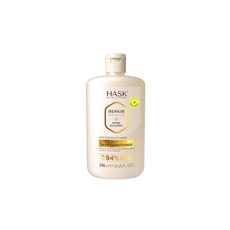 HASK, Mascarilla Reparadora Bond Building, Fortalece e Hidrata con TripleBond