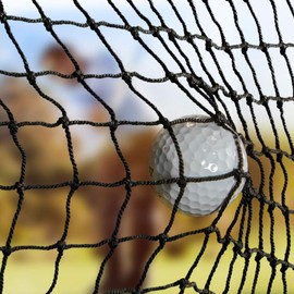 On Deck Sports Residential Golf Netting for Backyards, Driving & Chipping Practice, and Indoor & Outdoor Simulators - High Impact 10' x 25'