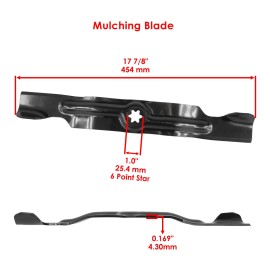 Caltric 742-04053 742-04056 742-04056C 942-04056 Deck Blade For Cub Cadet MTD Troy Bilt