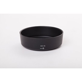 vhbw Lens Hood, Lens Shade, Bayonet Lens Hood for Camera Nikon AF-S 35/1.8G DX replaces HB46, HB-46.