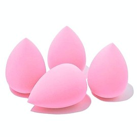 Makeup Sponge Set, Soft Beauty Blender Sponge, Latex Free Reusable Makeup Sponges for Blending Foundation,Beauty Sponges for Liquid, Cream and Powder Pack (4)