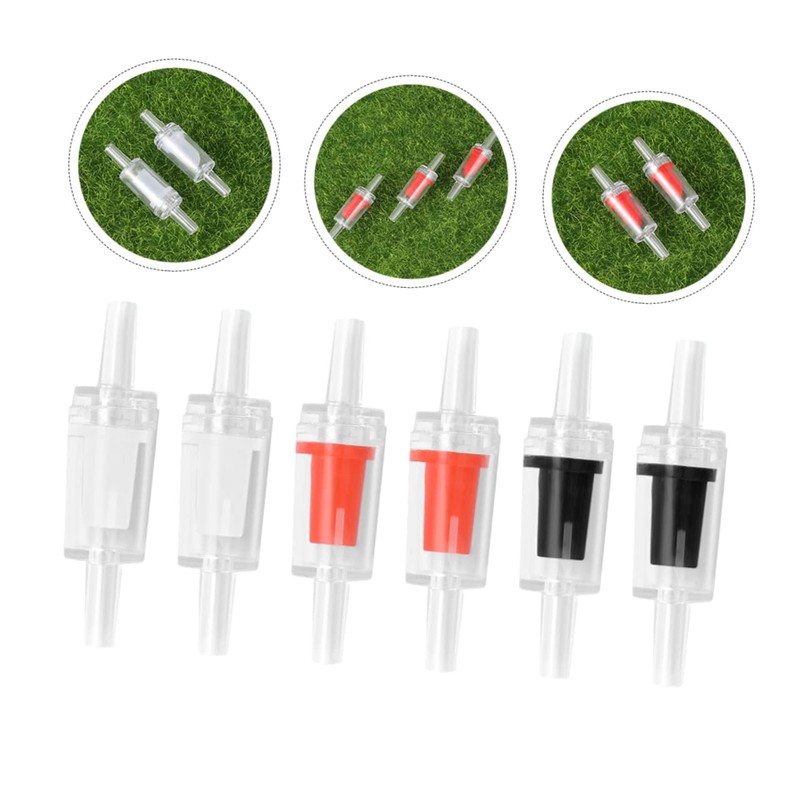 Operitacx 18pcs Mild Abs Aquarium Air Pump Non-Return Check Valves