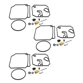 Anxingo 6H1-W0093-10-00 Carburetor Carb Rebuild Repair Kit Replacement for Yamaha 75HP 80HP 90HP 2-stroke, 3 Sets