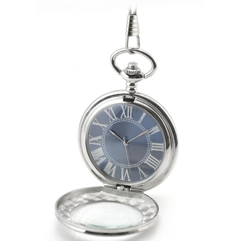Infinite U Magnifier Hollow Skeleton Roman Numerals Hand Wind Mechanical